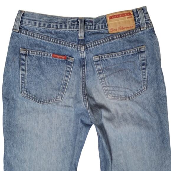 Ben Sherman Womens Size W28 L30 Boot Cut Jeans 100% Cotton Rigid Mid Rise Y2K - Picture 6 of 12